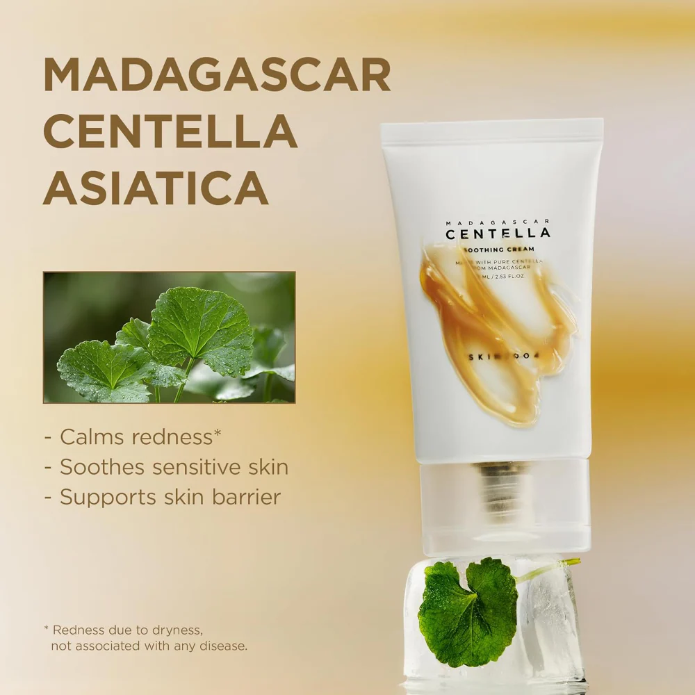 Skin1004 Madagascar Centella Soothing Cream 30ml - Image 4