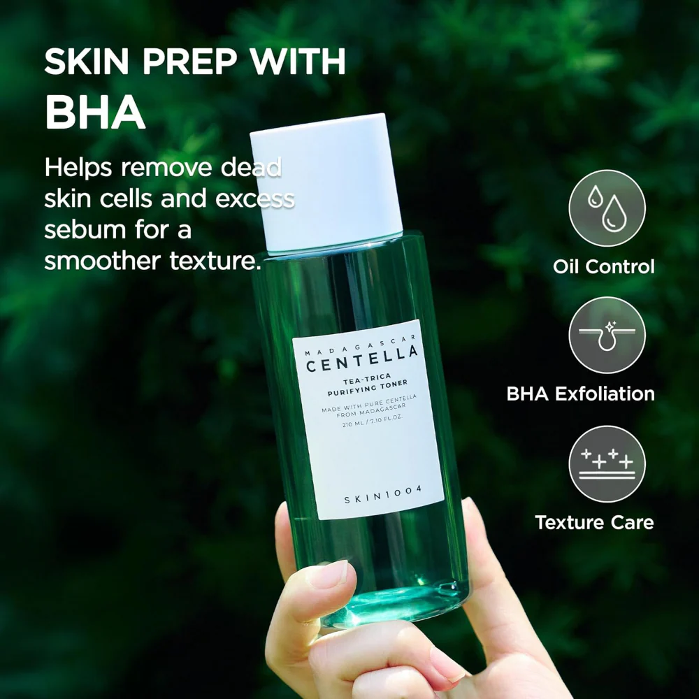 Skin1004 Madagascar Centella Tea-Trica Purifying Toner 210ml - Image 4