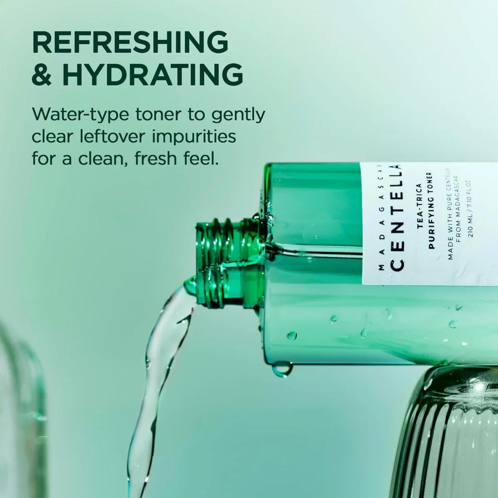 Skin1004 Madagascar Centella Tea-Trica Purifying Toner 210ml - Image 6