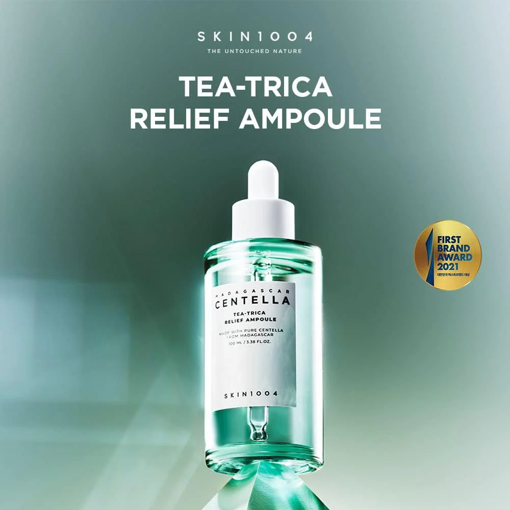 Skin1004 Madagascar Centella Tea-Trica Relief Ampoule 100ml - Image 2