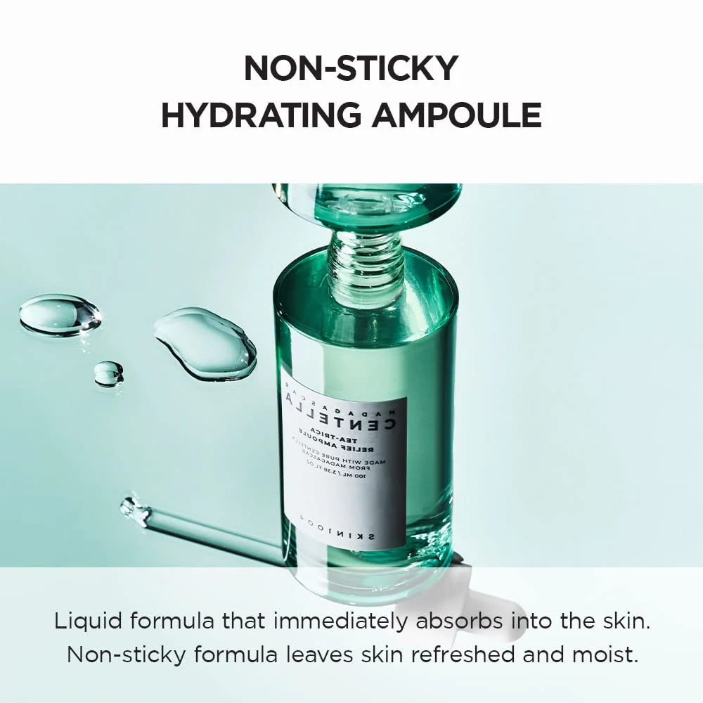 Skin1004 Madagascar Centella Tea-Trica Relief Ampoule 100ml - Image 3