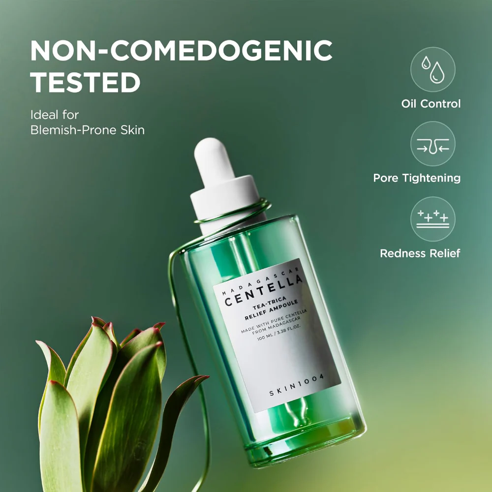 Skin1004 Madagascar Centella Tea-Trica Relief Ampoule 30ml - Image 3