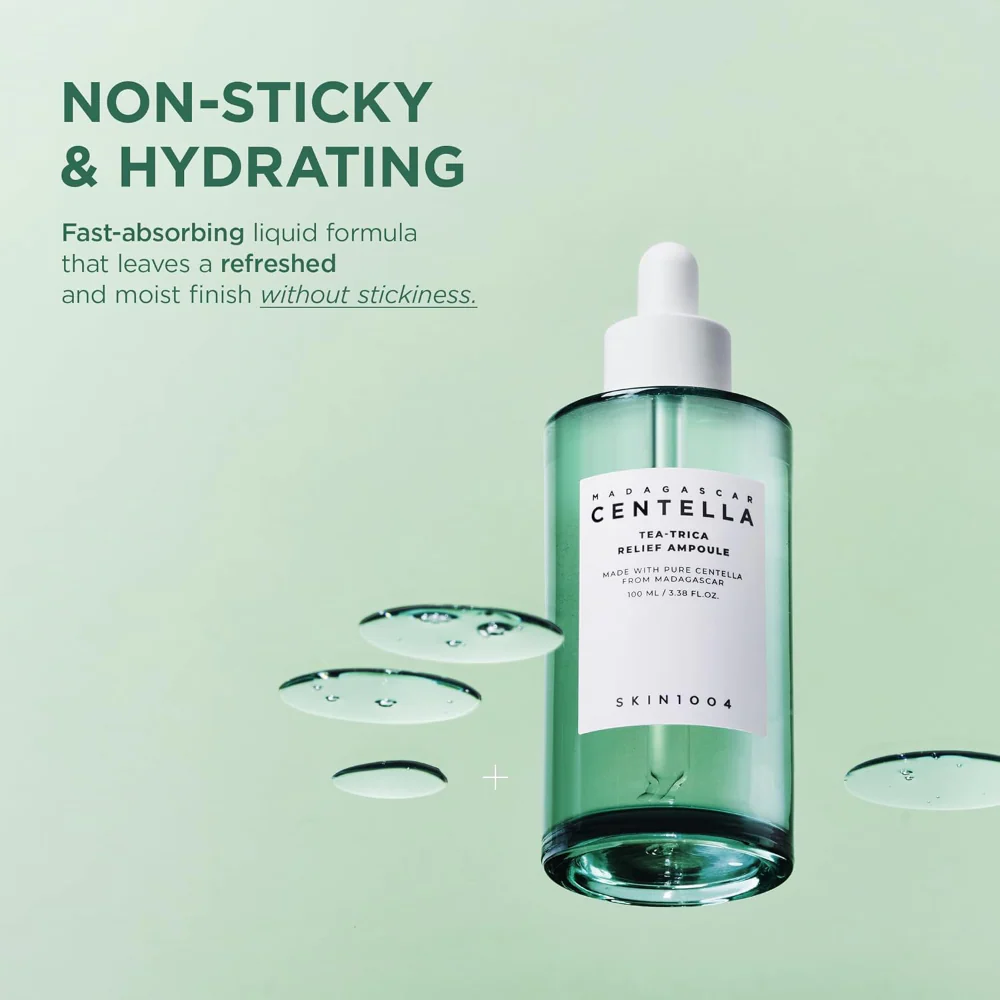 Skin1004 Madagascar Centella Tea-Trica Relief Ampoule 30ml - Image 4