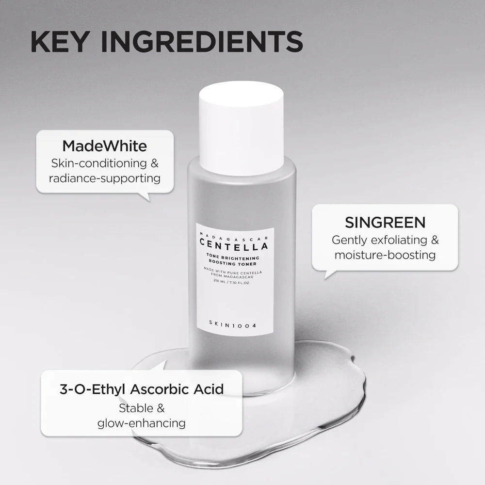 Skin1004 Madagascar Centella Tone Brightening Boosting Toner 210ml - Image 5