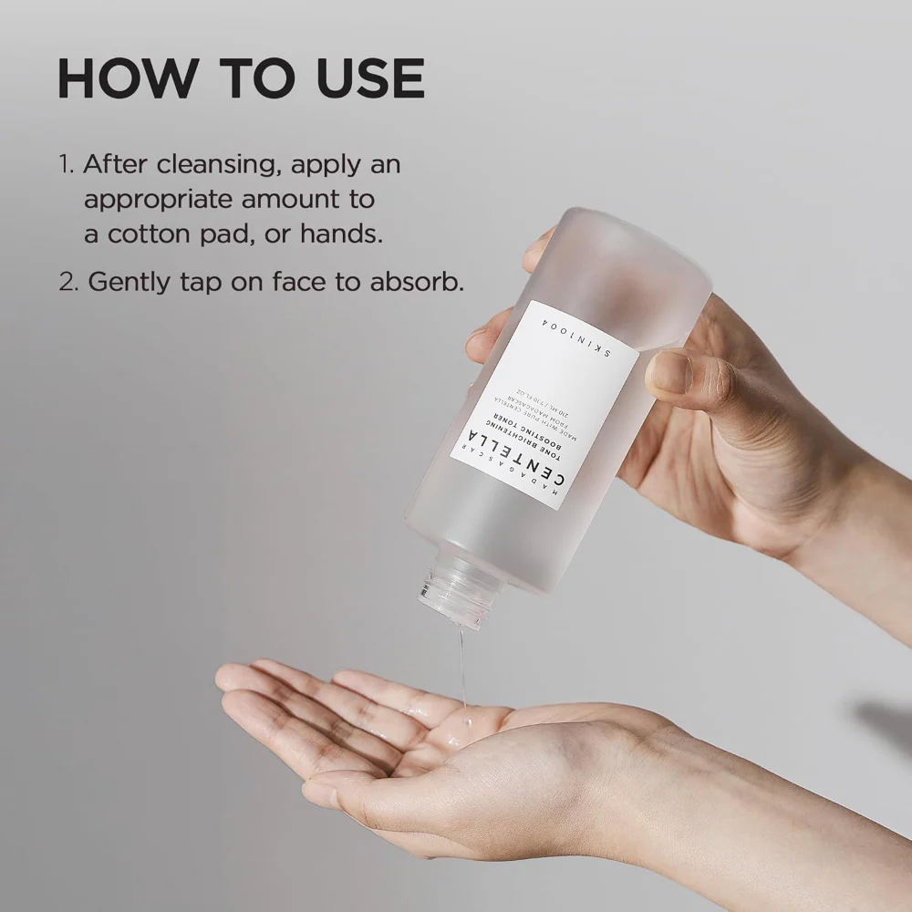 Skin1004 Madagascar Centella Tone Brightening Boosting Toner 210ml - Image 7