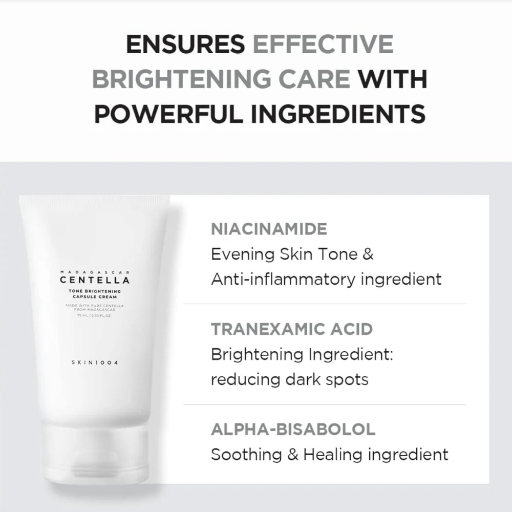 Skin1004 Madagascar Centella Tone Brightening Capsule Cream 75ml - Image 3
