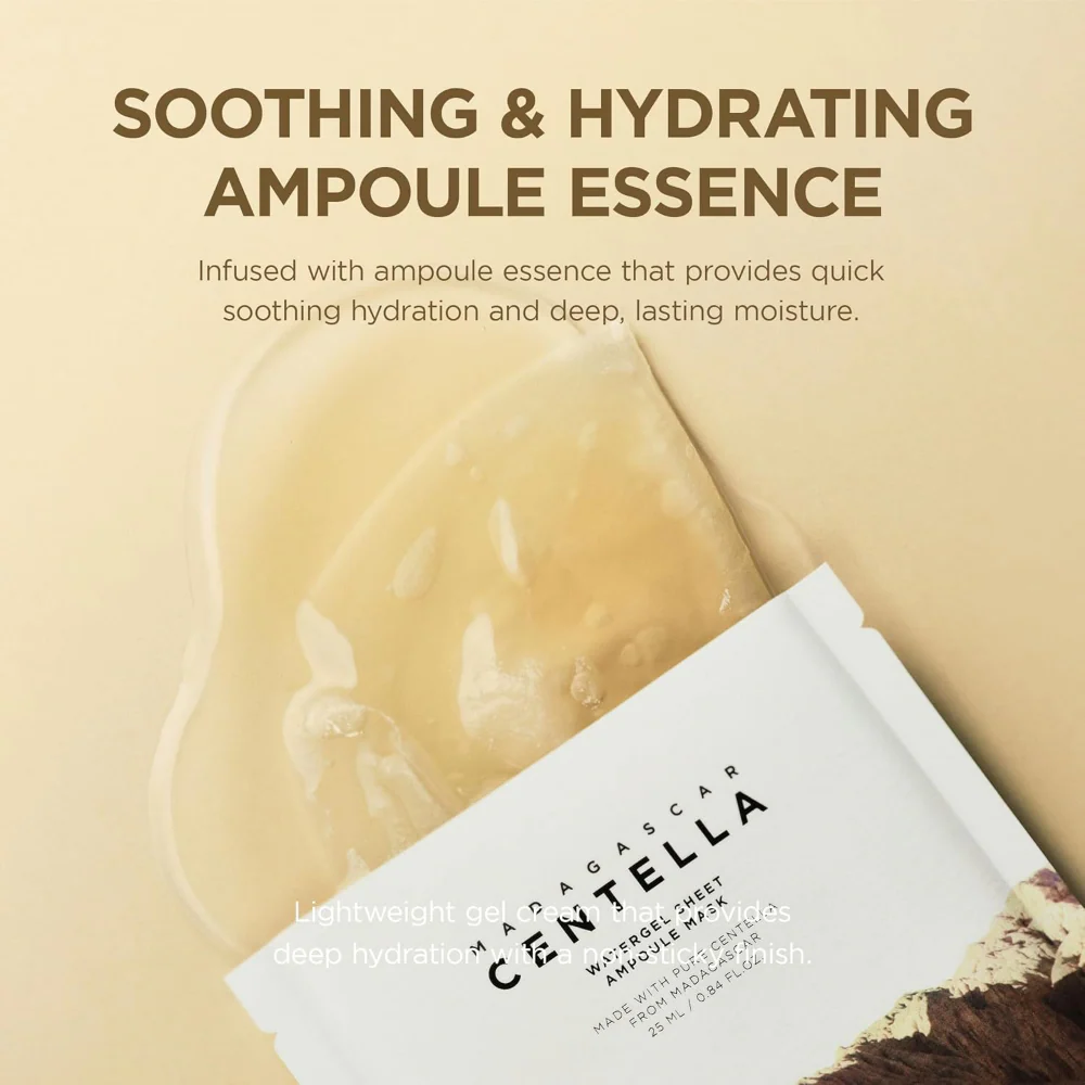 Skin1004 Madagascar Centella Watergel Ampoule Sheet Mask 25ml - Image 5