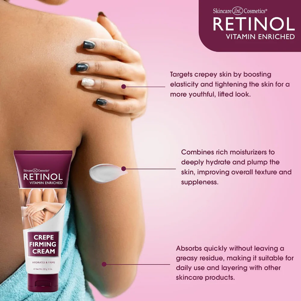 Skincare Cosmetics Retinol Crepe Firming Cream 120g - Image 2
