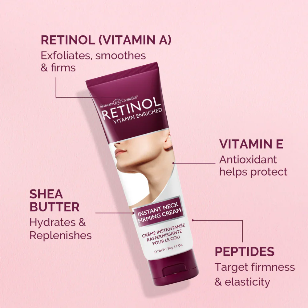 Skincare Cosmetics Retinol Instant Neck Firming Cream 50g - Image 4
