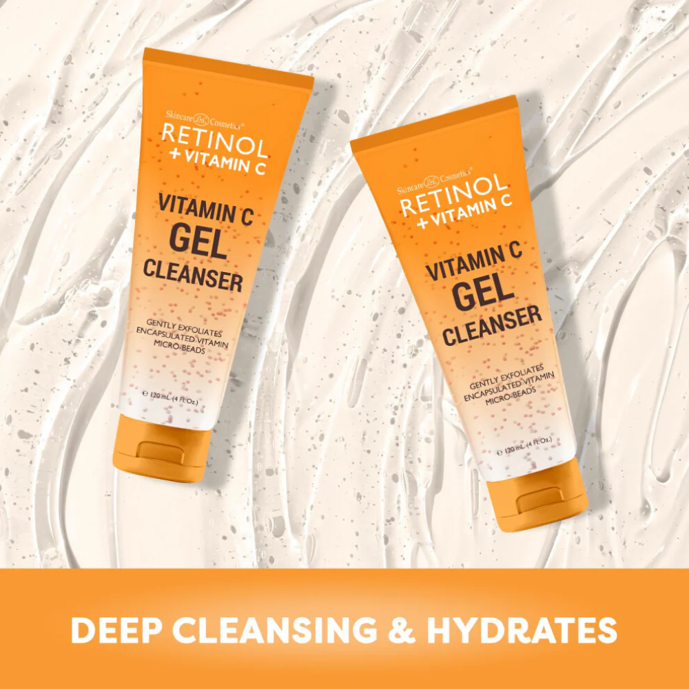 Skincare Cosmetics Retinol + Vitamin C Daily Cleanser 120ml - Image 4