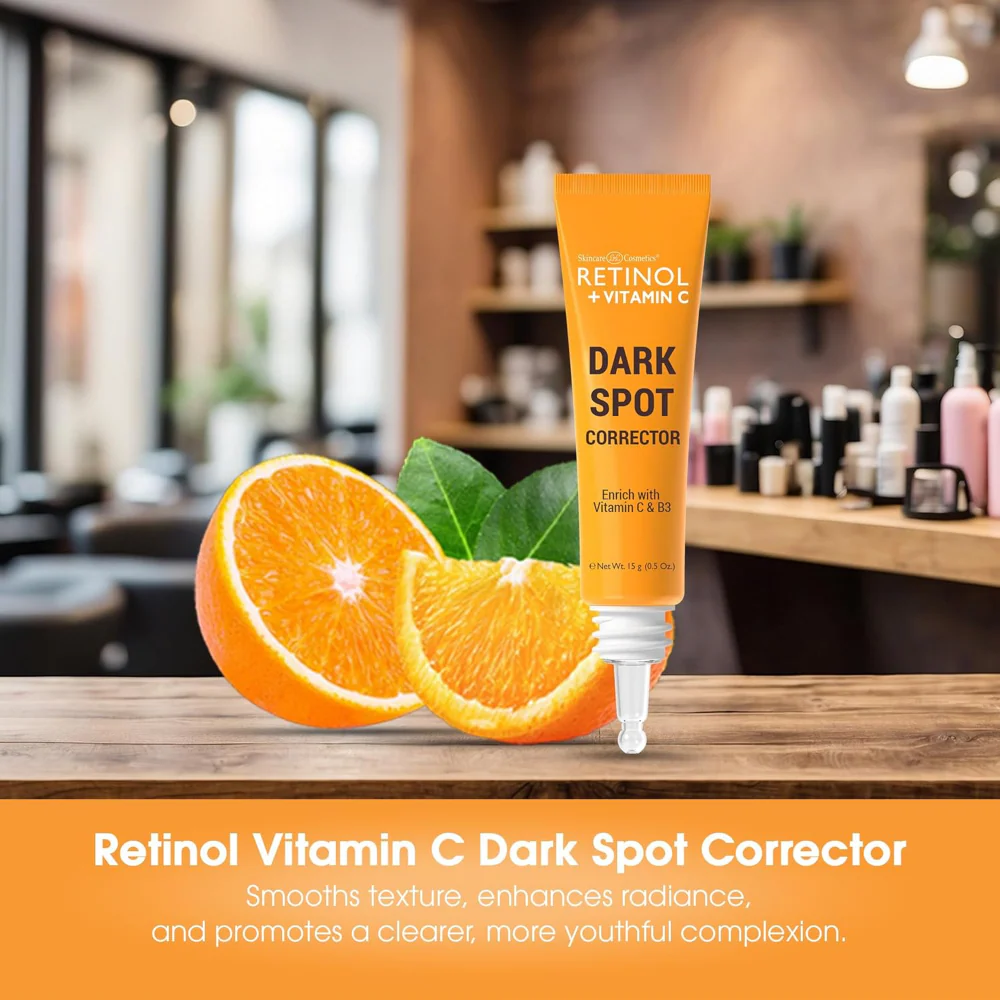 Skincare Cosmetics Retinol + Vitamin C Dark Spot Corrector 15g - Image 2