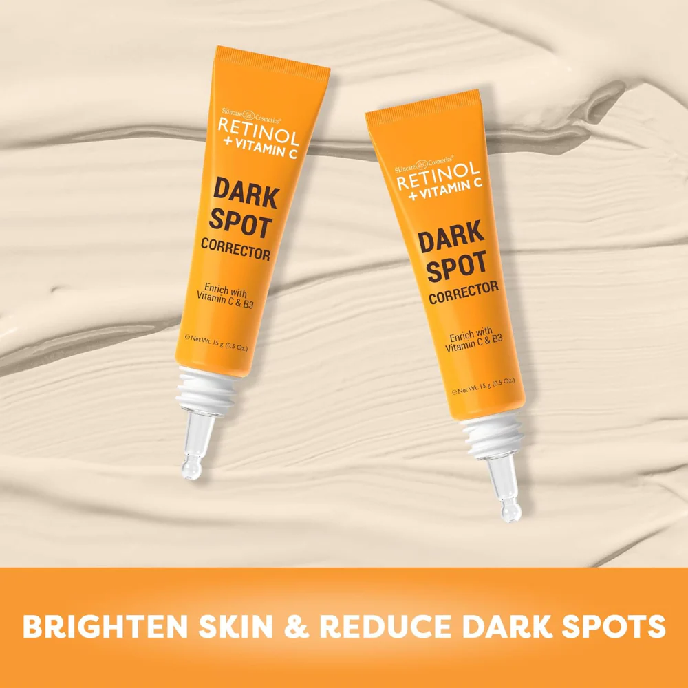 Skincare Cosmetics Retinol + Vitamin C Dark Spot Corrector 15g - Image 4