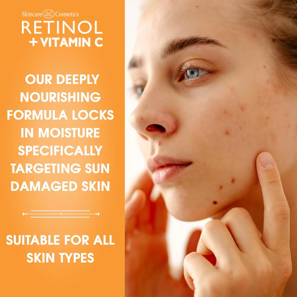 Skincare Cosmetics Retinol + Vitamin C Dark Spot Corrector 15g - Image 5