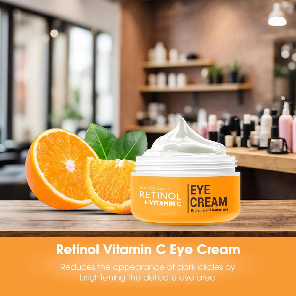 Skincare Cosmetics Retinol + Vitamin C Eye Cream 15g - Image 2