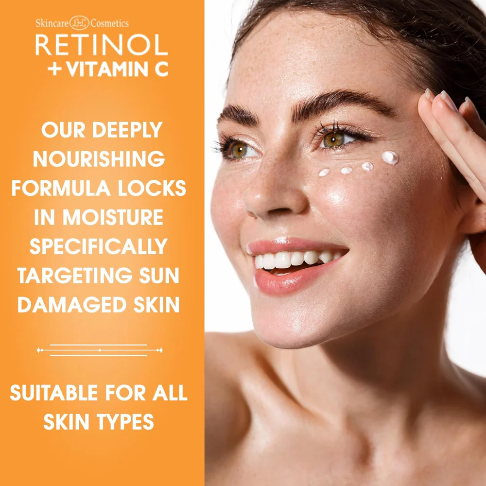 Skincare Cosmetics Retinol + Vitamin C Eye Cream 15g - Image 5