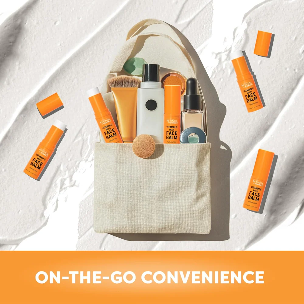 Skincare Cosmetics Retinol + Vitamin C Face Balm 9g - Image 5