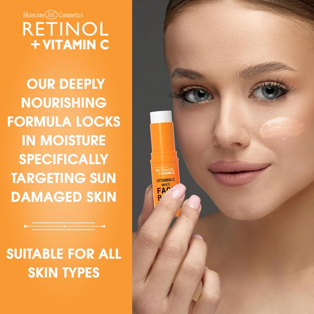 Skincare Cosmetics Retinol + Vitamin C Face Balm 9g - Image 6