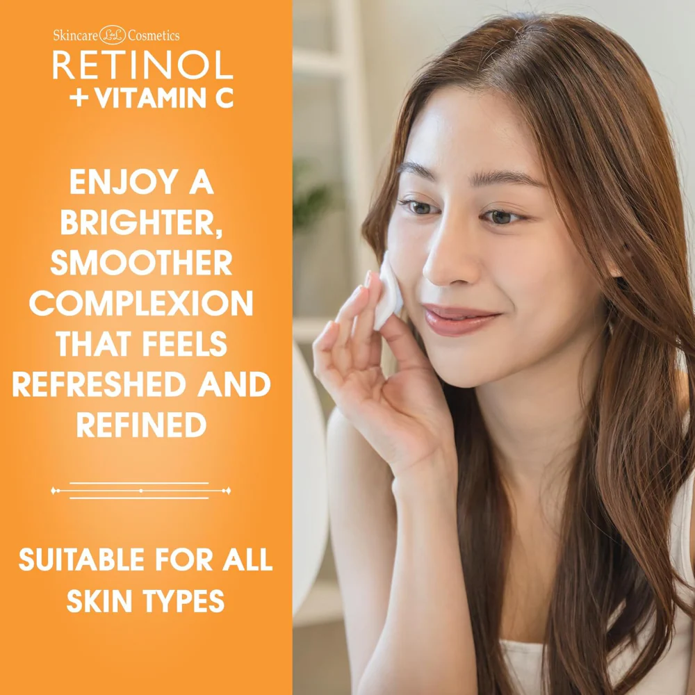 Skincare Cosmetics Retinol + Vitamin C Facial Toner 200ml - Image 5