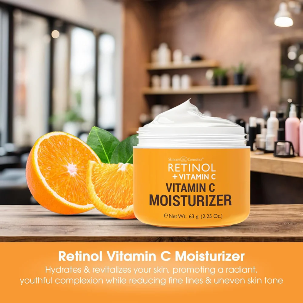 Skincare Cosmetics Retinol + Vitamin C Moisturiser 63g - Image 2