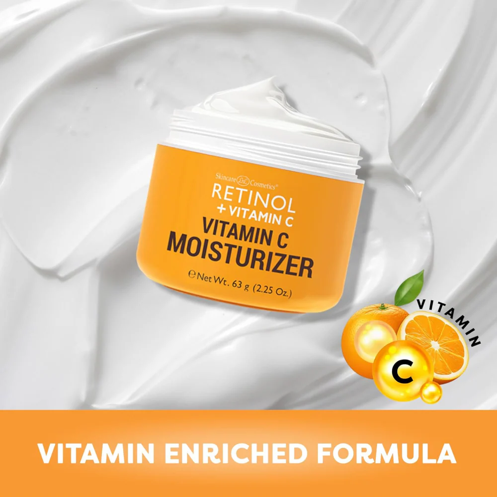 Skincare Cosmetics Retinol + Vitamin C Moisturiser 63g - Image 6