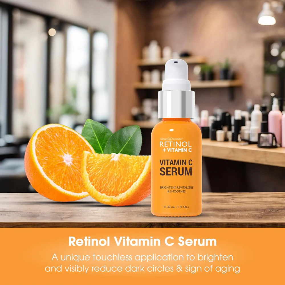 Skincare Cosmetics Retinol + Vitamin C Serum 30ml - Image 2