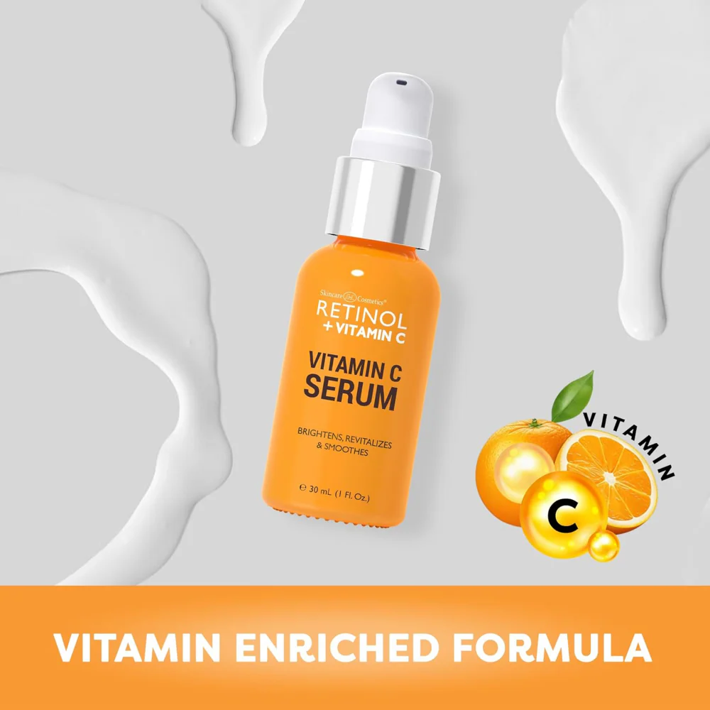 Skincare Cosmetics Retinol + Vitamin C Serum 30ml - Image 6