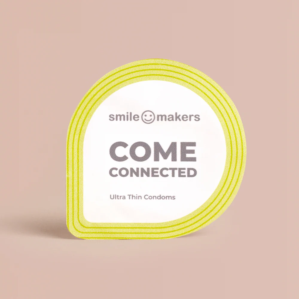 Smile Makers Come Connected Ultra-Thin Vegan Condoms x10 - Image 4