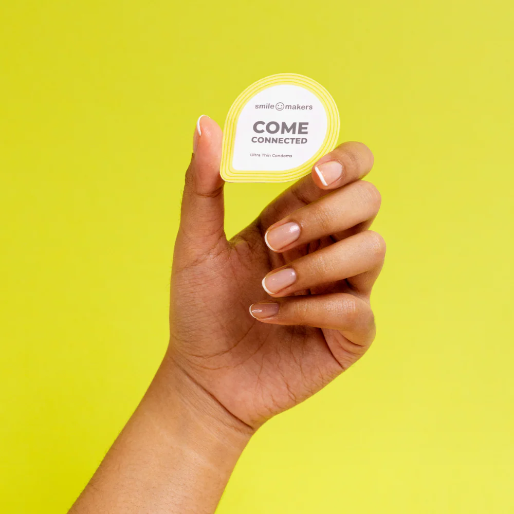 Smile Makers Come Connected Ultra-Thin Vegan Condoms x10 - Image 6