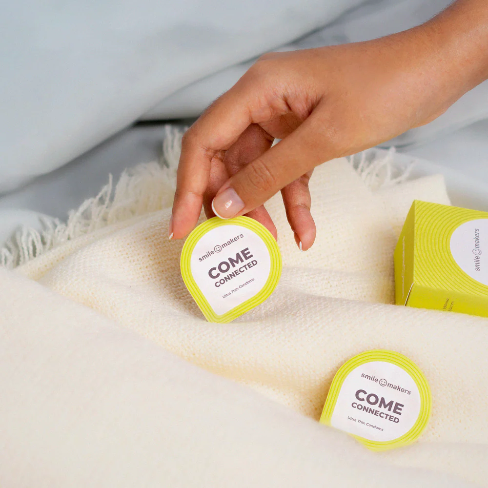 Smile Makers Come Connected Ultra-Thin Vegan Condoms x10 - Image 7
