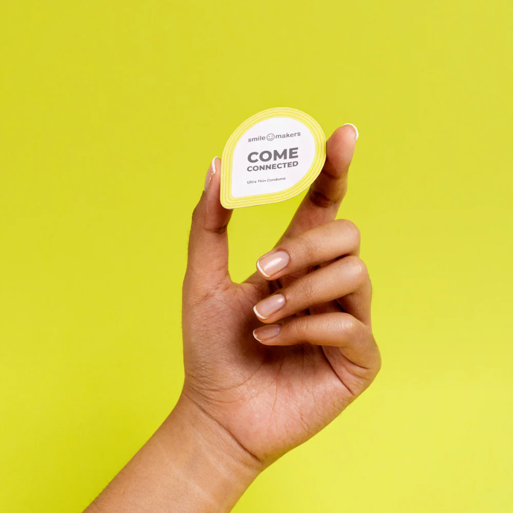 Smile Makers Come Connected Ultra-Thin Vegan Condoms x10 - Image 9