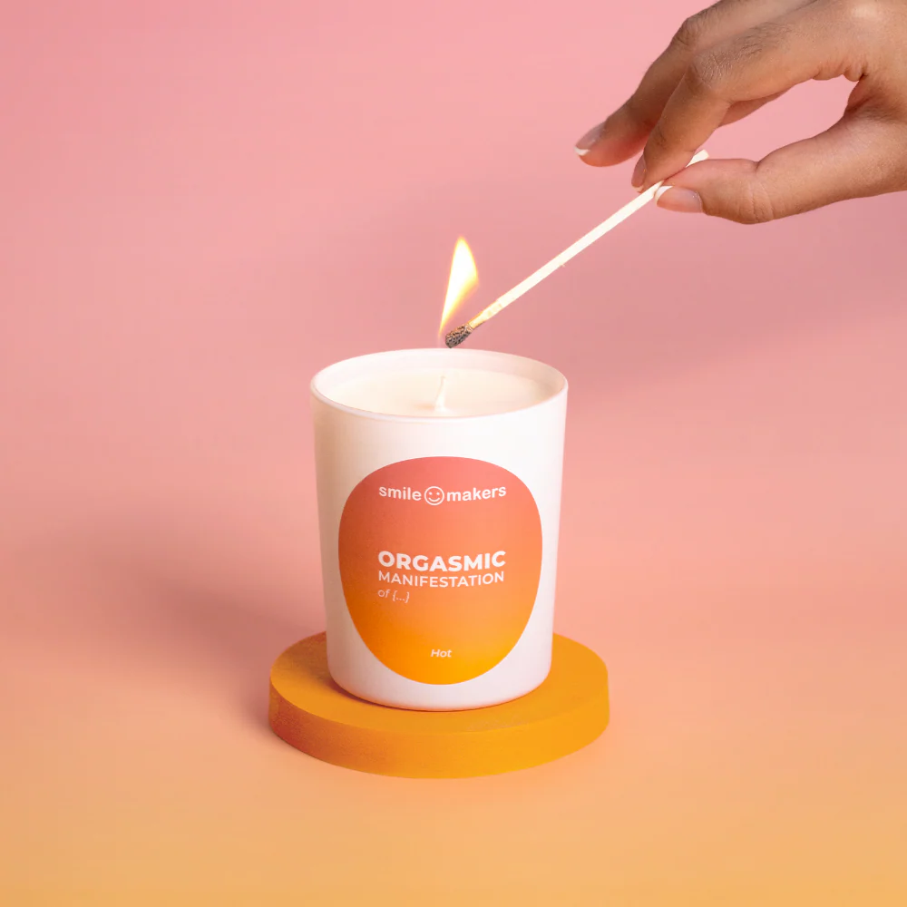 Smile Makers Hot Orgasmic Manifestation Jar Candle - Image 3