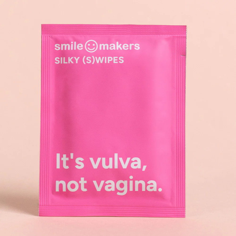 Smile Makers Silky Swipes Intimate Wipes x12 - Image 3