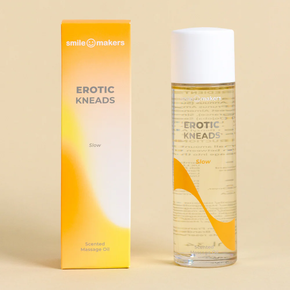 Smile Makers Slow Erotic Kneads Scented Massage Oil 100ml - Image 2
