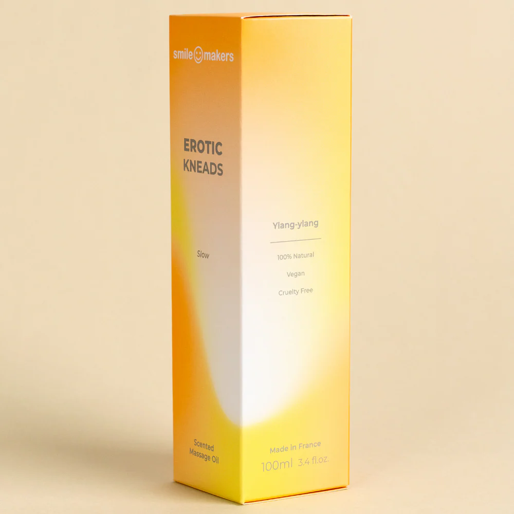 Smile Makers Slow Erotic Kneads Scented Massage Oil 100ml - Image 5