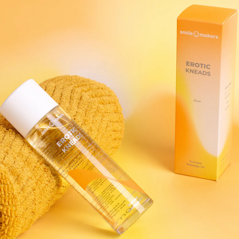 Smile Makers Slow Erotic Kneads Scented Massage Oil 100ml - Image 8