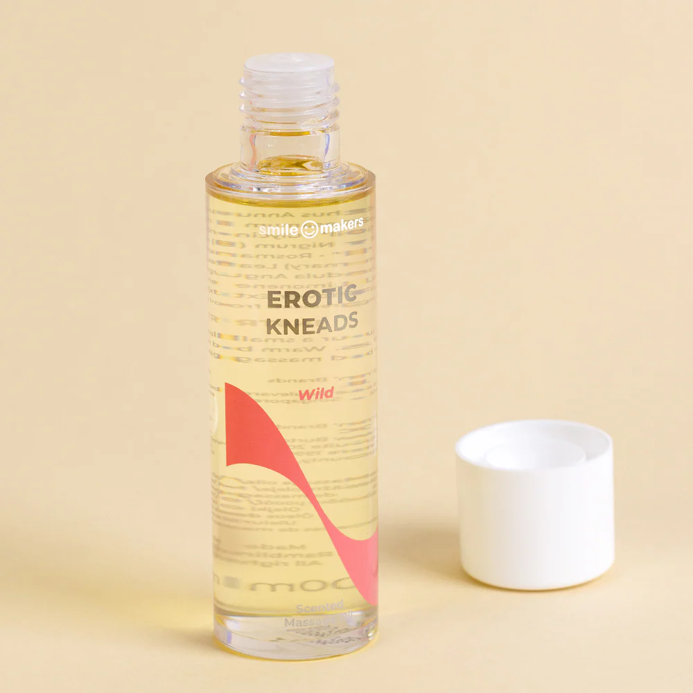 Smile Makers Wild Erotic Kneads Scented Massage Oil 100ml - Image 3