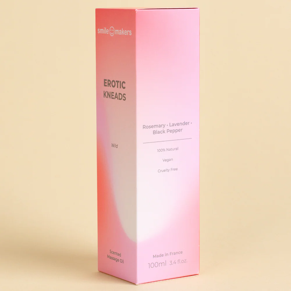 Smile Makers Wild Erotic Kneads Scented Massage Oil 100ml - Image 5
