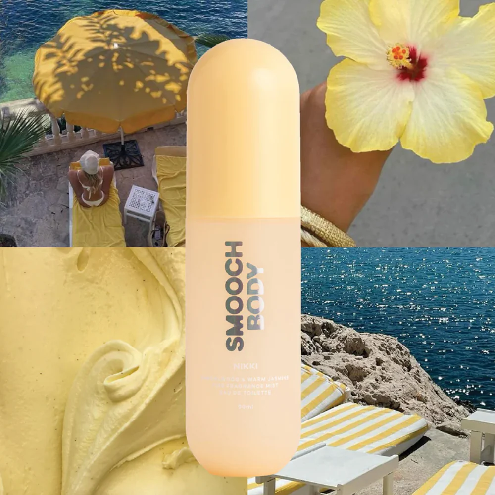 Smooch Body Nikki Warm Jasmine & Sandalwood Fragrance Mist 90ml - Image 4