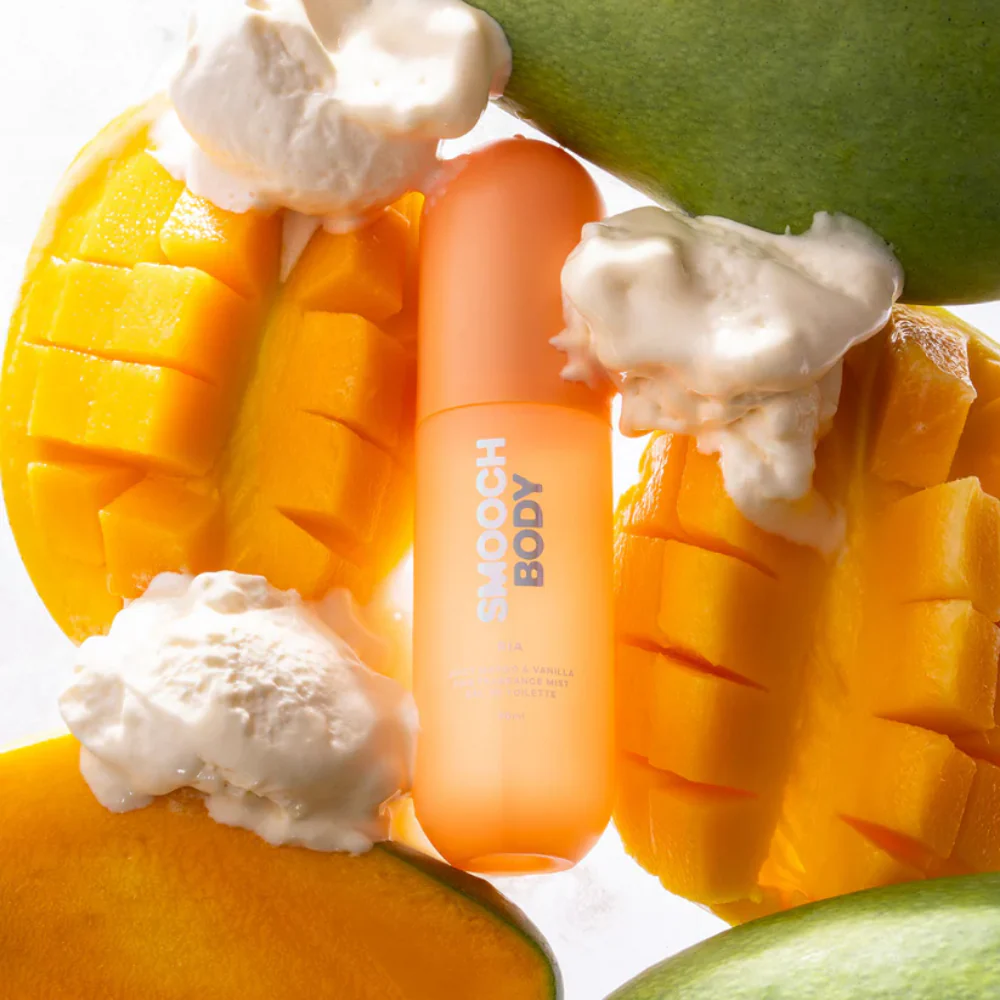 Smooch Body Ria Juicy Mango & Vanilla Fragrance Mist 90ml - Image 2