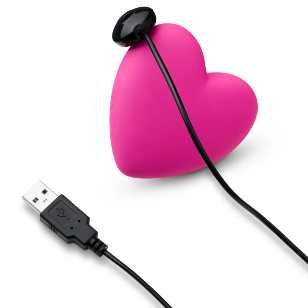 So Divine Je T'Aime Couple's Heart Vibrator - Image 3