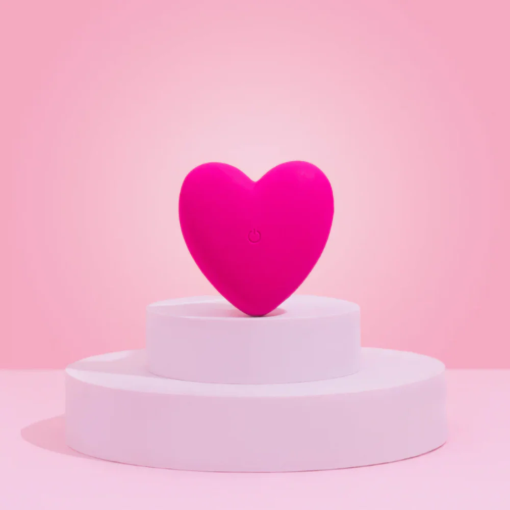 So Divine Je T'Aime Couple's Heart Vibrator - Image 4