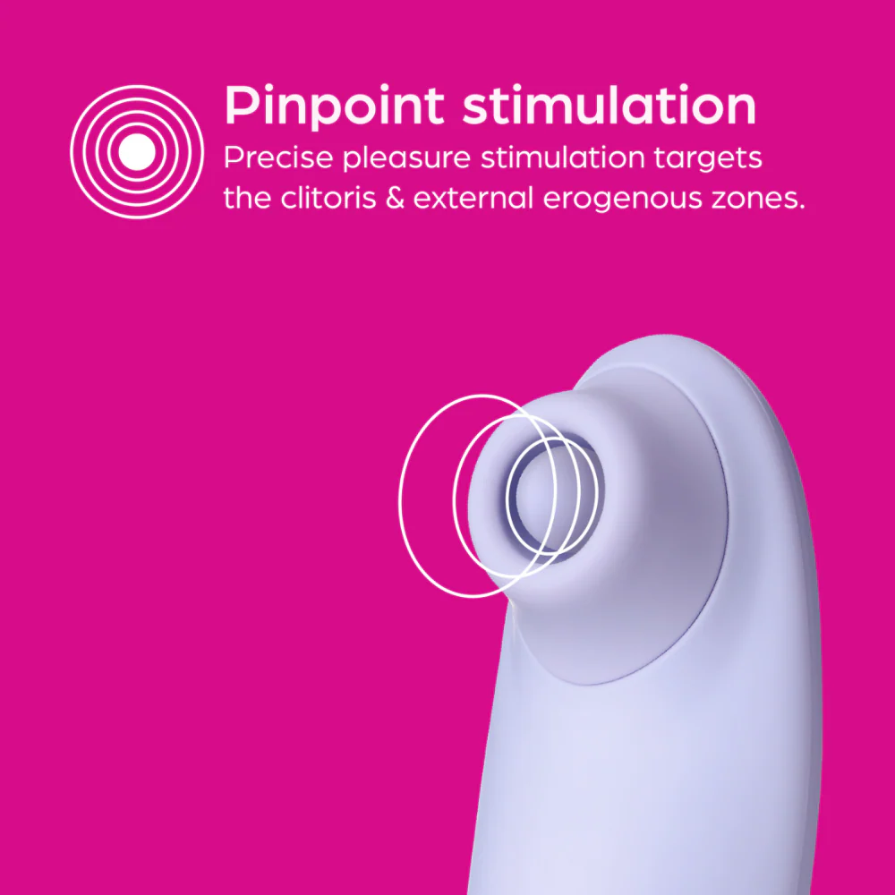 So Divine Pearl Clitoral Suction Stimulator Purple - Image 3