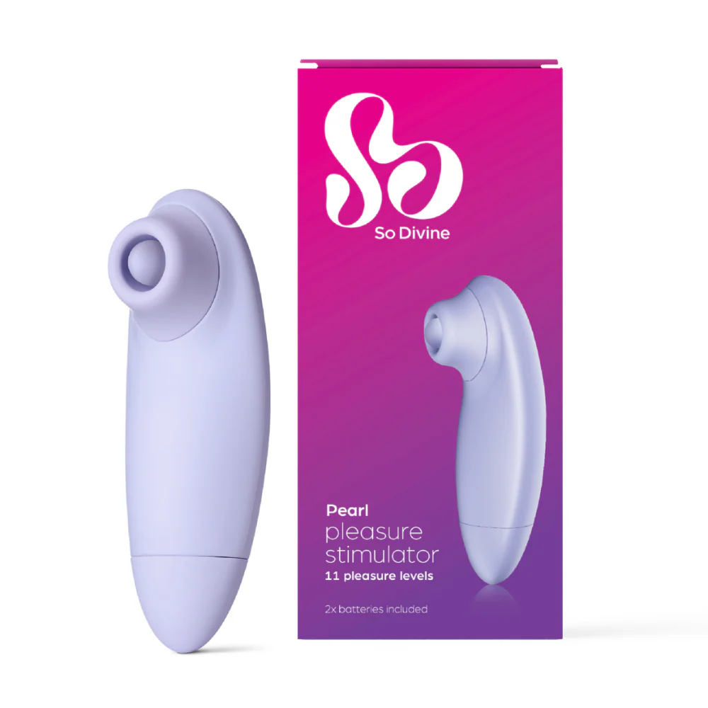 So Divine Pearl Clitoral Suction Stimulator Purple - Image 5