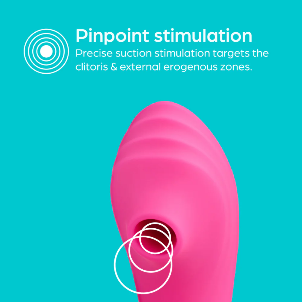 So Divine Pearl G-Spot Suction Stimulator Pink - Image 2