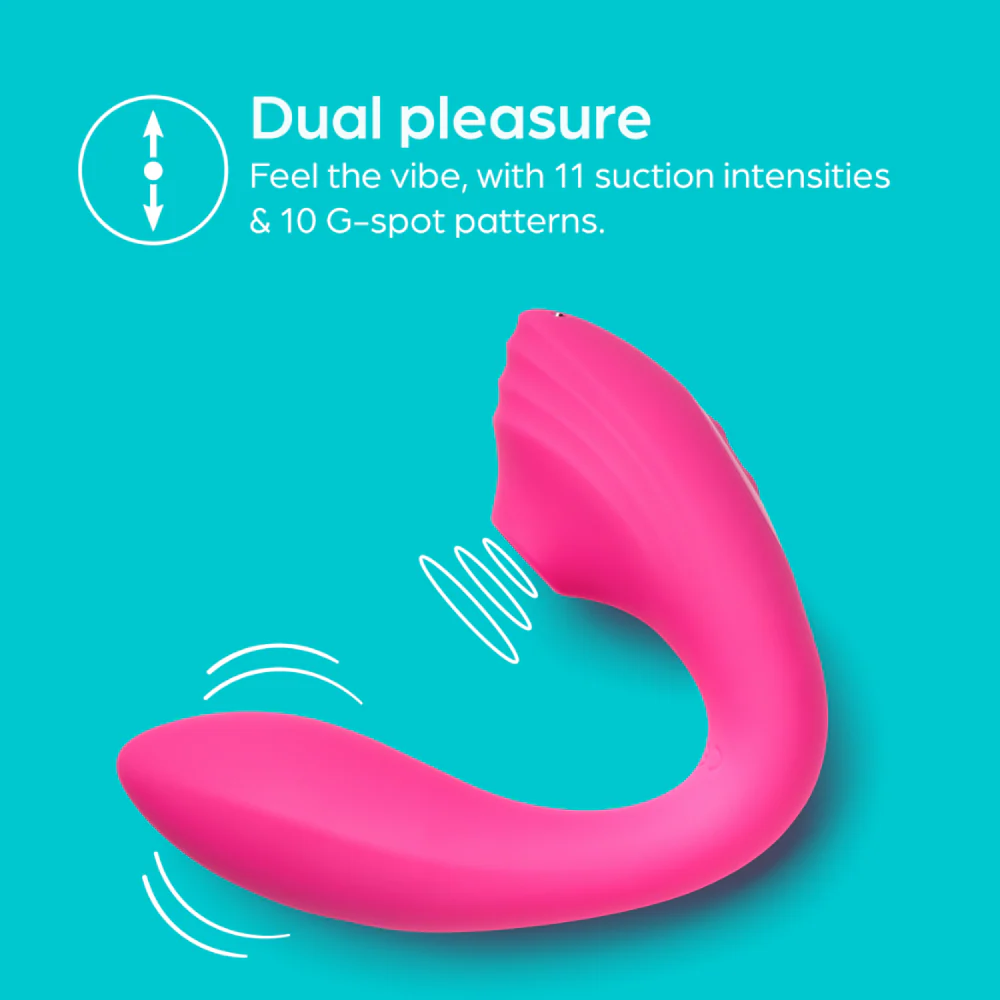 So Divine Pearl G-Spot Suction Stimulator Pink - Image 3