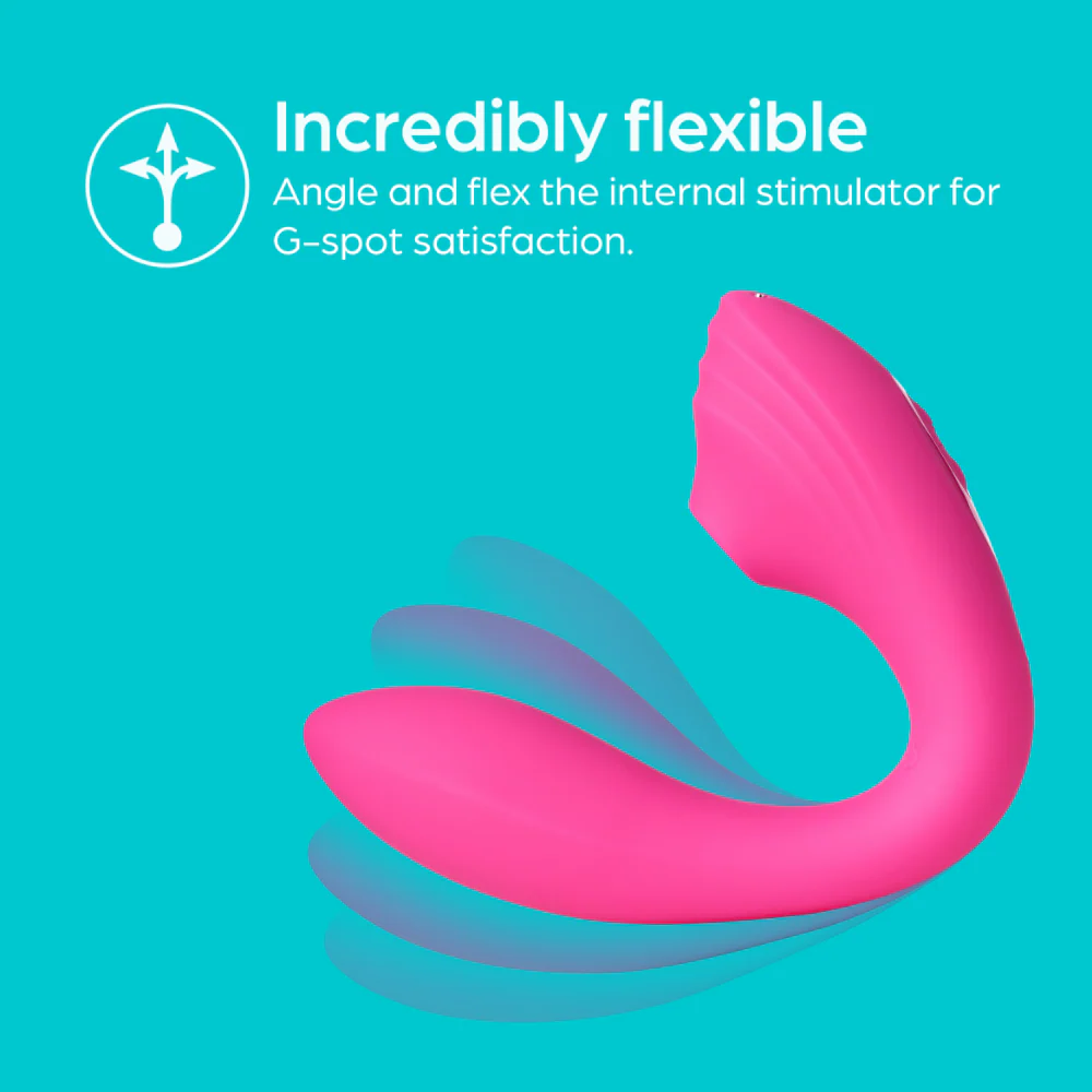 So Divine Pearl G-Spot Suction Stimulator Pink - Image 4