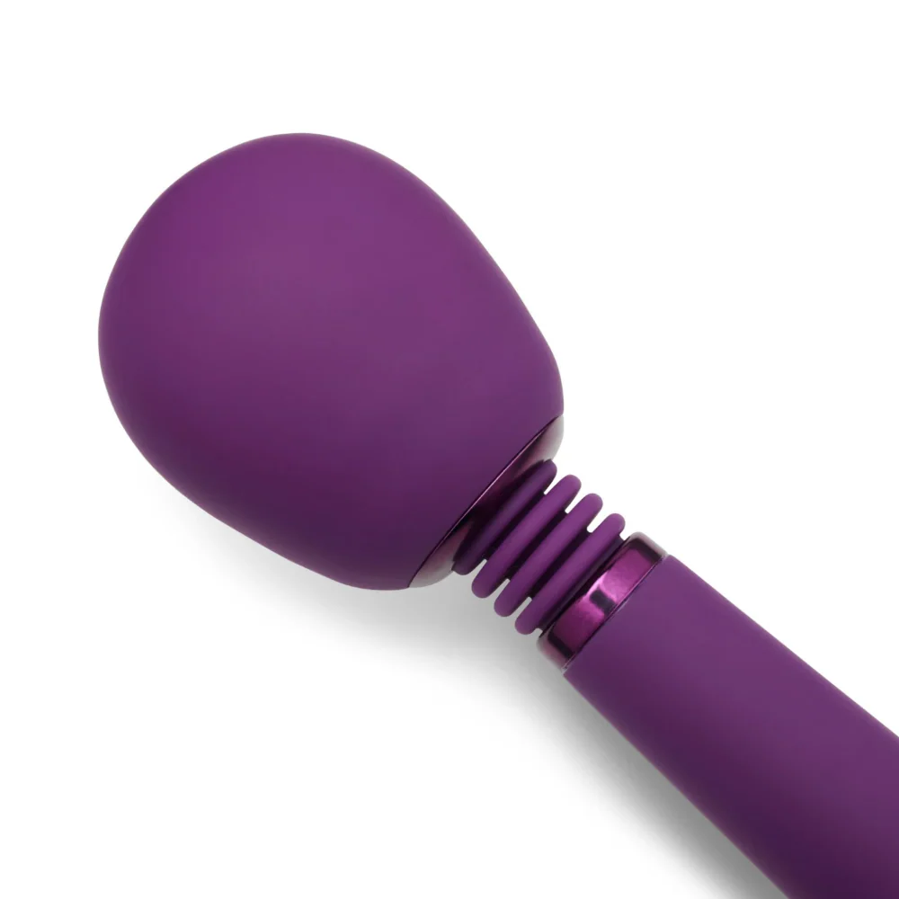 So Divine Rechargable Couple's Wonder Wand Purple - Image 5