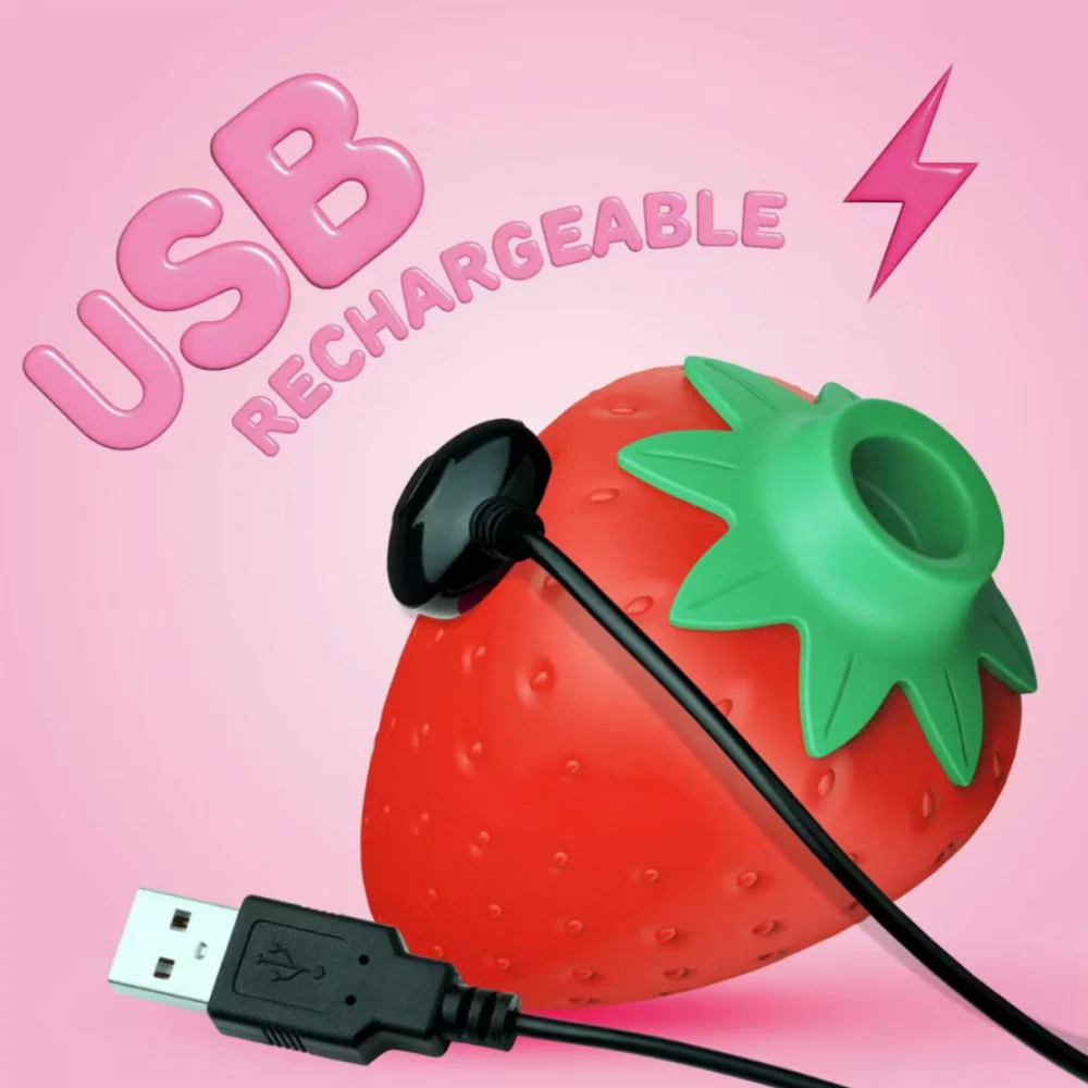 So Divine Strawgasm Rechargeable Clitoral Suction Stimulator - Image 5