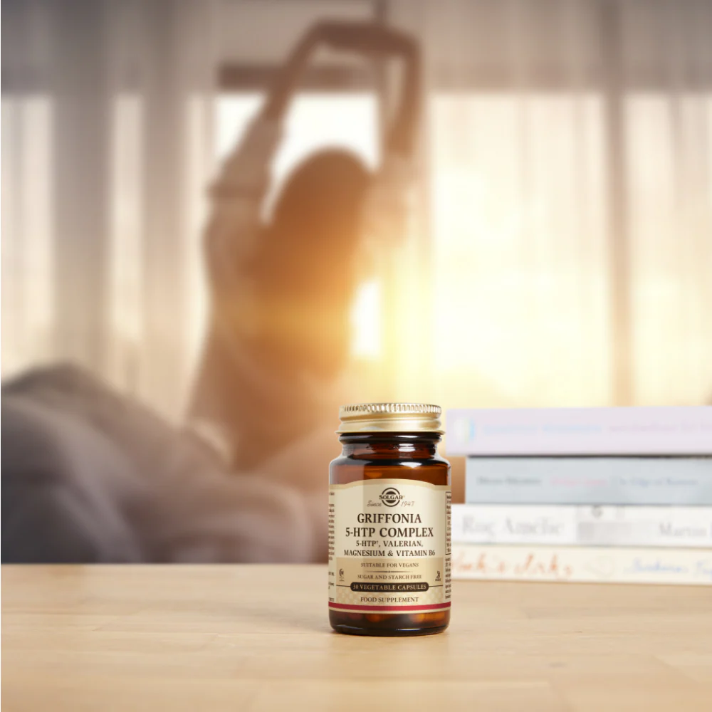 Solgar 5-HTP L-5-Hydroxytryptophan Complex 30 Vegetable Capsules - Image 4
