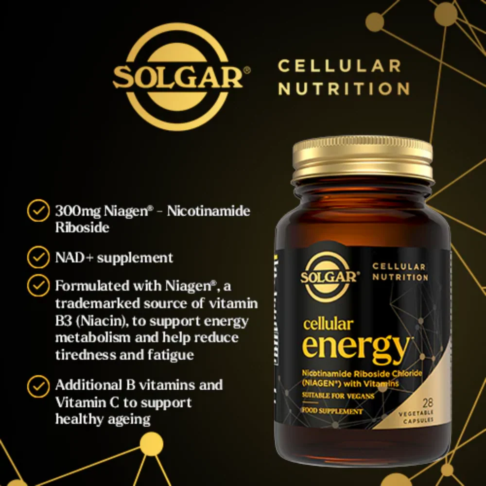 Solgar Cellular Energy Vegetable Capsules 119g - Image 4